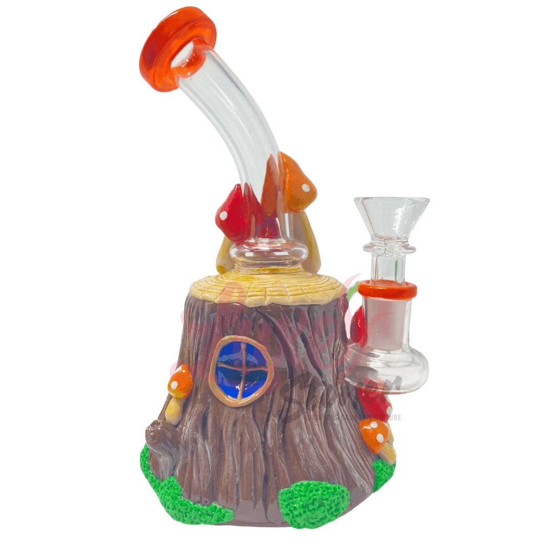 Handcrafted Fairy House Bong - Luxe Stoner